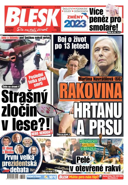 E-magazín Blesk - 3.1.2023 - CZECH NEWS CENTER a. s.