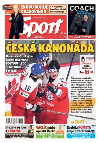 E-magazín Sport - 3.1.2022 - CZECH NEWS CENTER a. s.