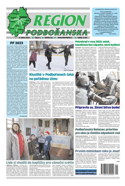 E-magazín Region Podbořanska 01/23 - Ohře Media
