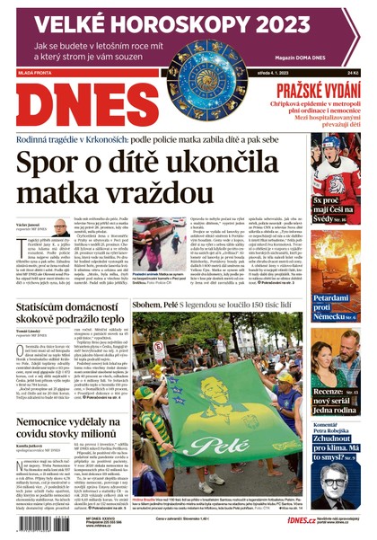 E-magazín MF DNES - 4.1.2023 - MAFRA, a.s.