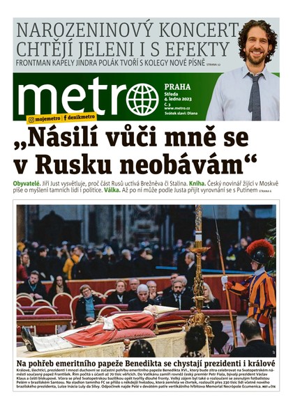 E-magazín METRO - 4.1.2023 - MAFRA, a.s.