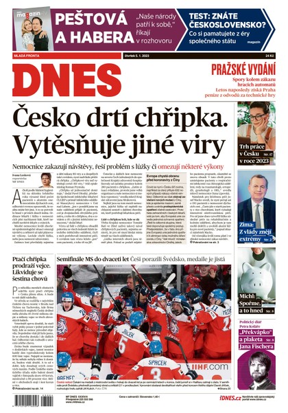 E-magazín MF DNES - 5.1.2023 - MAFRA, a.s.