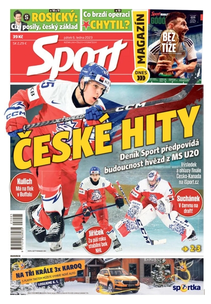 E-magazín Sport - 6.1.2023 - CZECH NEWS CENTER a. s.