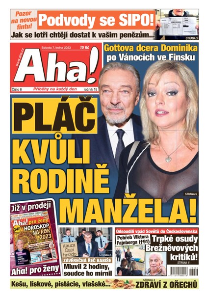 E-magazín AHA! - 7.1.2023 - CZECH NEWS CENTER a. s.