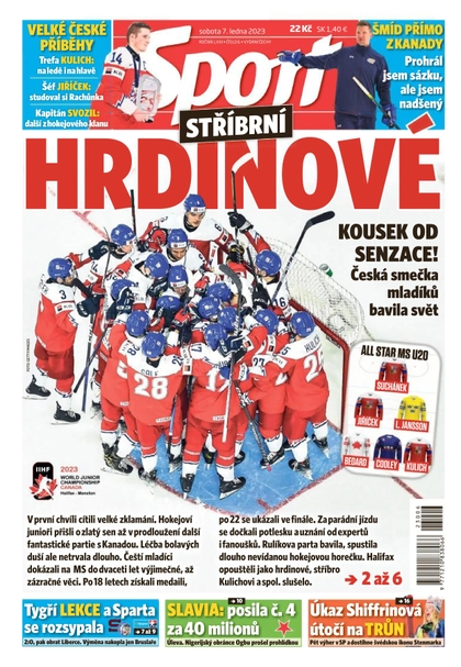 E-magazín Sport - 7.1.2023 - CZECH NEWS CENTER a. s.