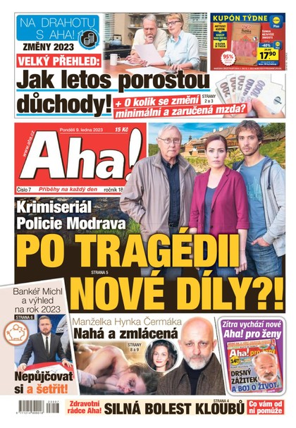 E-magazín AHA! - 9.1.2023 - CZECH NEWS CENTER a. s.