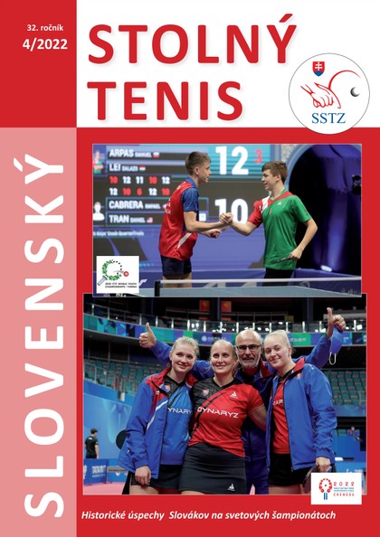 E-magazín Časopis Slovenský stolný tenis 4/2022 - Slovenský stolnotenisový zväz