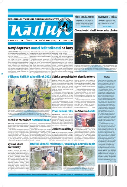 E-magazín Nástup 01/23 - Ohře Media