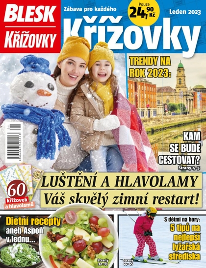 E-magazín BLESK KŘÍŽOVKY - 01/2023 - CZECH NEWS CENTER a. s.