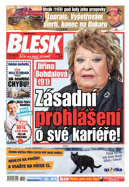 E-magazín Blesk - 12.1.2023 - CZECH NEWS CENTER a. s.