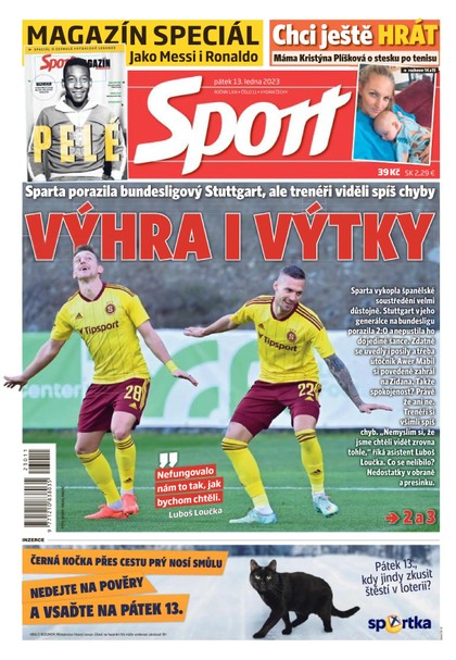 E-magazín Sport - 13.1.2023 - CZECH NEWS CENTER a. s.