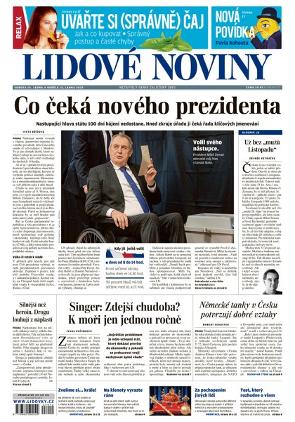 E-magazín LN - 14.1.2023 - MAFRA, a.s.