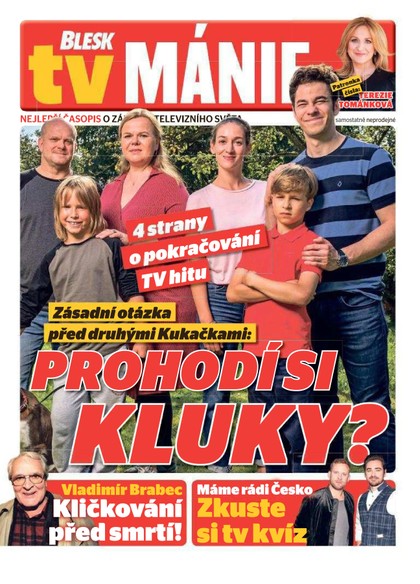 E-magazín Blesk Tv manie - 14.1.2023 - CZECH NEWS CENTER a. s.
