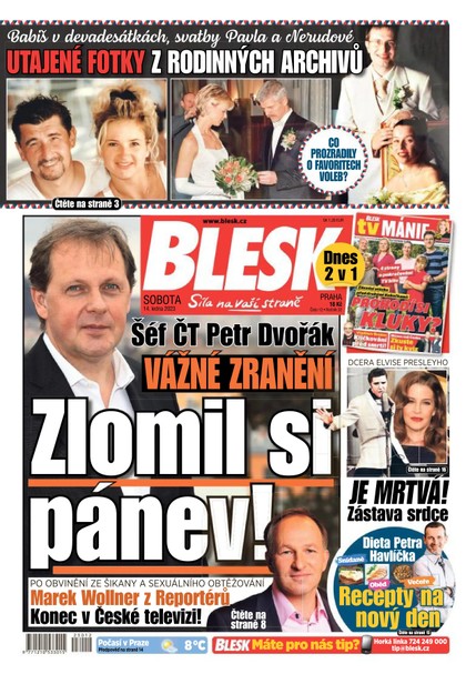 E-magazín Blesk - 14.1.2023 - CZECH NEWS CENTER a. s.