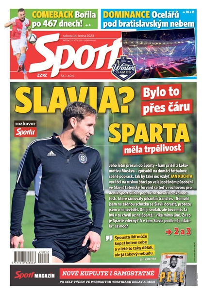 E-magazín Sport - 14.1.2023 - CZECH NEWS CENTER a. s.
