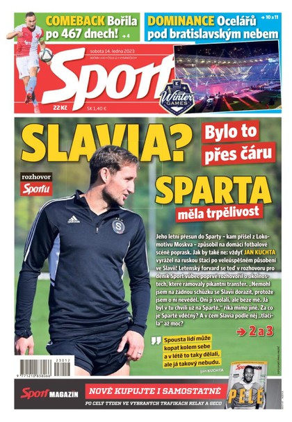 E-magazín Sport - 14.1.2023 - CZECH NEWS CENTER a. s.