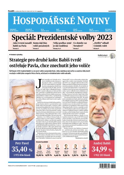 E-magazín HN 011 - 16.01.2023 - Economia, a.s.