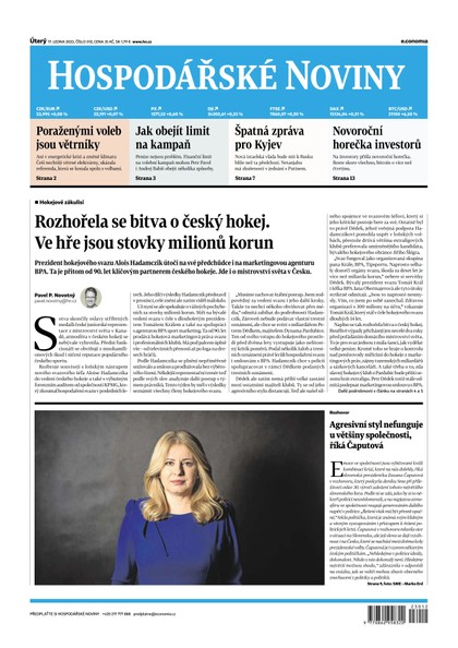 E-magazín HN 012 - 17.1.2023 - Economia, a.s.