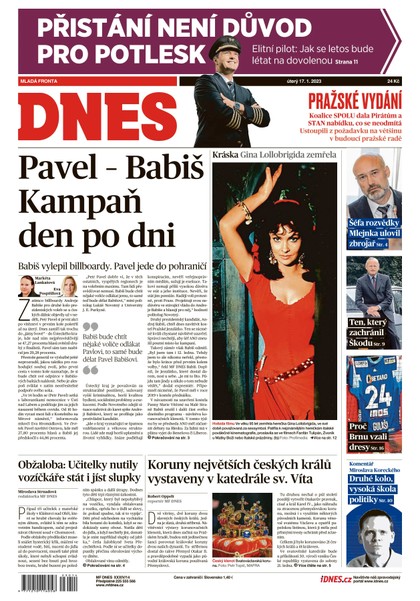 E-magazín MF DNES - 17.1.2023 - MAFRA, a.s.