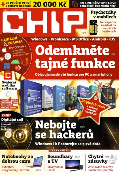 E-magazín CHIP - 01/2023 - Burda Praha spol. s r.o.