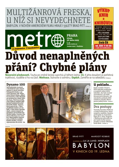 E-magazín METRO - 18.1.2023 - MAFRA, a.s.