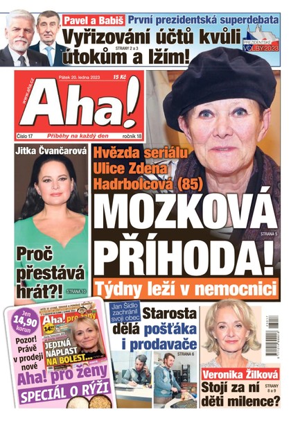 E-magazín AHA! - 20.1.2023 - CZECH NEWS CENTER a. s.