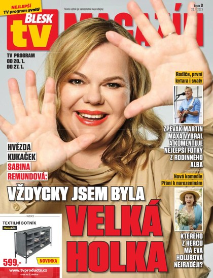 E-magazín Příloha Blesk s Tv magazínem - 20.1.2023 - CZECH NEWS CENTER a. s.