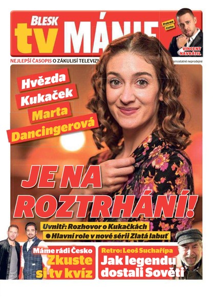 E-magazín Blesk Tv manie - 21.1.2023 - CZECH NEWS CENTER a. s.