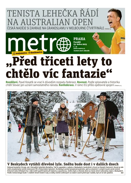 E-magazín METRO - 23.1.2023 - MAFRA, a.s.