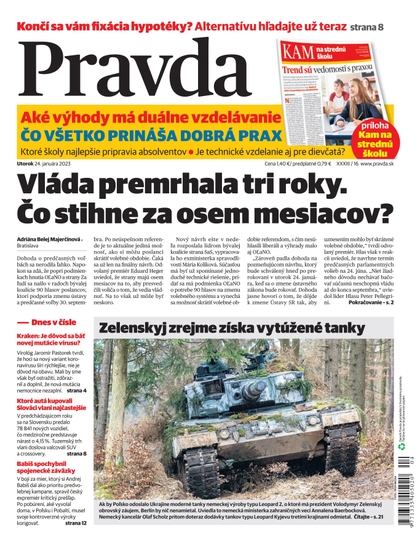 E-magazín Denník Pravda 24. 1. 2023 - OUR MEDIA SR a. s.
