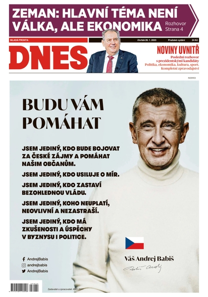 E-magazín MF DNES - 26.1.2023 - MAFRA, a.s.