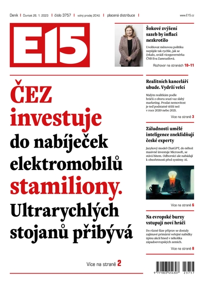 E-magazín E15 - 26.1.2023 - CZECH NEWS CENTER a. s.