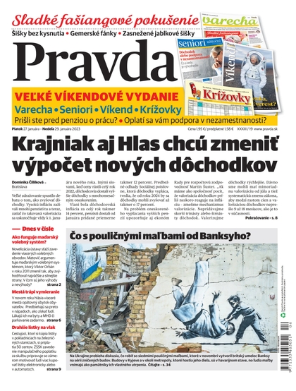 E-magazín Denník Pravda 27. 1. 2023 - OUR MEDIA SR a. s.