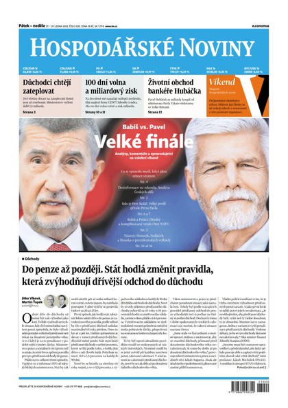 E-magazín HN 020 - 27.1.2023 - Economia, a.s.