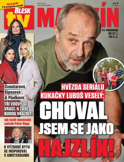 E-magazín Příloha BLESK s Tv magazínem - 27.1.2023 - CZECH NEWS CENTER a. s.
