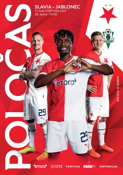 E-magazín Poločas 2022/23, č.15: Slavia - Jablonec - SK Slavia Praha