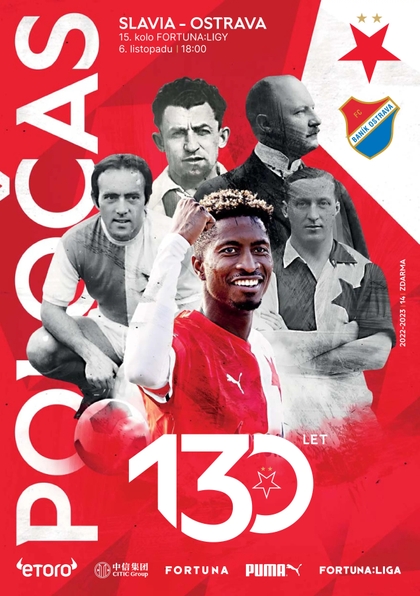 E-magazín Poločas 2022/23 č.14 Slavia - Baník - SK Slavia Praha