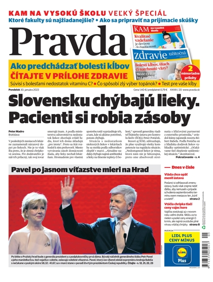 E-magazín Denník Pravda 30. 1. 2023 - OUR MEDIA SR a. s.