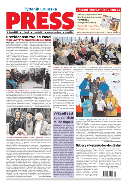 E-magazín Lounský Press 05/23 - Ohře Media