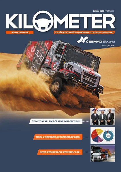 E-magazín Kilometer 01/2023 - ČESMAD Slovakia