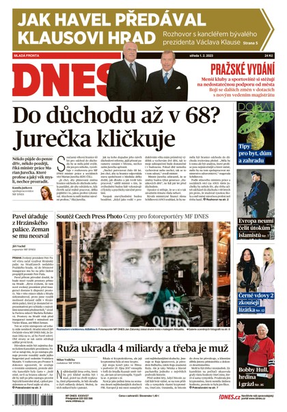 E-magazín MF DNES - 1.2.2023 - MAFRA, a.s.