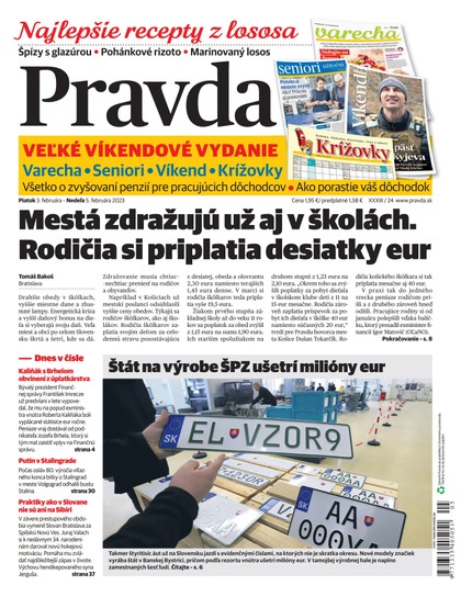 E-magazín Denník Pravda 3. 2. 2023 - OUR MEDIA SR a. s.