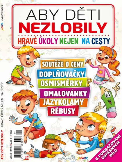 E-magazín Knihovnička Junior - Hravé úkoly na cesty 1/20 - RF Hobby
