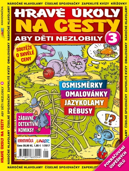 E-magazín Knihovnička Junior - Hravé úkoly na cesty 1/17 - RF Hobby