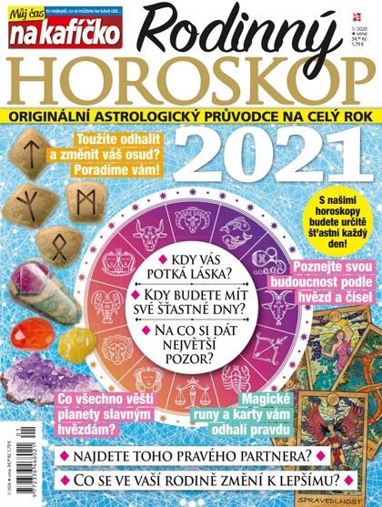 E-magazín Můj čas na kafíčko - Horoskopy 1/20 - RF Hobby