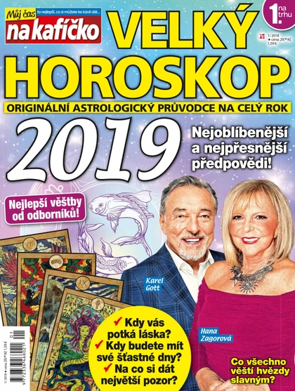 E-magazín Můj čas na kafíčko - Horoskopy 1/18 - RF Hobby