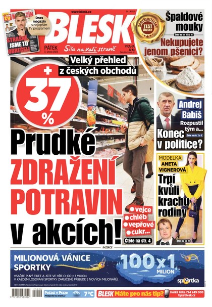 E-magazín BLESK - 3.2.2023 - CZECH NEWS CENTER a. s.