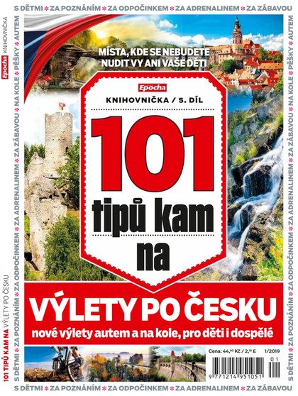 E-magazín Knihovnička Epocha - 101 tipů na výlety 1/19 - RF Hobby