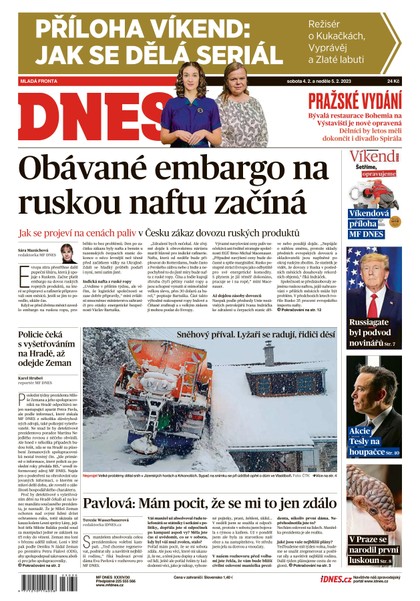 E-magazín MF DNES - 4.2.2023 - MAFRA, a.s.