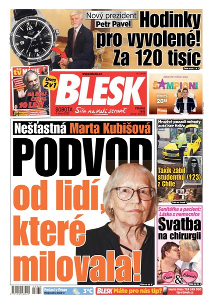 E-magazín Blesk - 4.2.2023 - CZECH NEWS CENTER a. s.